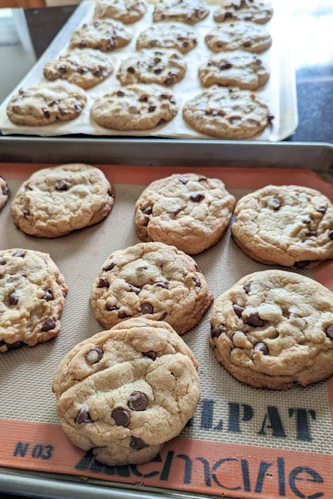 Large Soft Chocolate Chip Cookies, Big Chewy Chocolate Chip Cookies, Big Thick Chocolate Chip Cookies, Worst Chocolate Chip Cookies Ever, Extra Large Chocolate Chip Cookies, How To Make Big Cookies, Big Batch Chocolate Chip Cookies, Big Soft Chocolate Chip Cookies, Large Batch Chocolate Chip Cookies