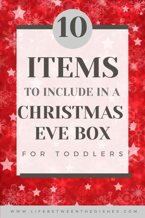 Do you give in to the requests to open gifts on Christmas Eve? Why not go ahead and plan for just that? Create a Christmas Eve box for your kids this year and be prepared for that “Can we open just one gift?” request. Check out 10 gifts you can include! Christmas Eve Kids Box Ideas, 1st December Christmas Box Ideas, Christmas Eve Bags For Kids, Christmas Eve Present Ideas For Kids, What To Put In Christmas Eve Boxes, Gifts From Santa For Kids, Ideas For Christmas Eve Boxes, Diy Christmas Eve Box For Kids, Toddler Christmas Eve Box Ideas