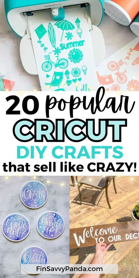 Spark your creativity and profit with the best Cricut crafts to make and sell! Dive into easy DIY ideas perfect for a side hustle or full-blown Cricut business. From popular designs to unique creations, these crafts are the best picks to make money. Unleash your artistic side with our top Cricut craft ideas to make and sell for a flourishing business venture! Cricut Projects To Sell At Craft Shows, Everyday Cricut Projects, Easy Crafts That Sell Fast, Diy Best Sellers, Make Money Using Cricut, Acrylic Craft Ideas Cricut, Craft Room Ideas For Cricut, Things To Sell Cricut, Cricut Craft Show Best Sellers