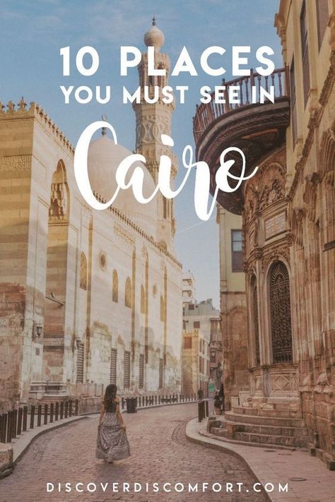 There are so many things to do in Cairo — the Pyramids of Giza, the Al-Azhar Mosque, the Citadel, Islamic Cairo and the Egyptian Museum to name a few — that it can be overwhelming, particularly if you’re just staying for a short period, and are worried about getting around. We’ve narrowed it down to 10 amazing things to do when you’re visiting Cairo. #cairo #egypt #egypttravel #discoverdiscomfort Egypt Wallpaper, Cuban Sliders, Cairo Citadel, The Pyramids Of Giza, Egypt Aesthetic, Pyramids Egypt, Africa Travel Guide, Egypt Tattoo, Cuban Sandwich