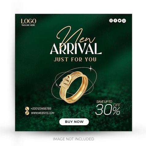 Jewelry Store Social Media, Jewelery Instagram Post Design, Social Media Design Jewelry, Jewellery Creative Post, Accessories Social Media Design, Jewellery Post Ideas, Wedding Social Media Post Design, Jewelry Post Ideas, Jewelry Posts Instagram