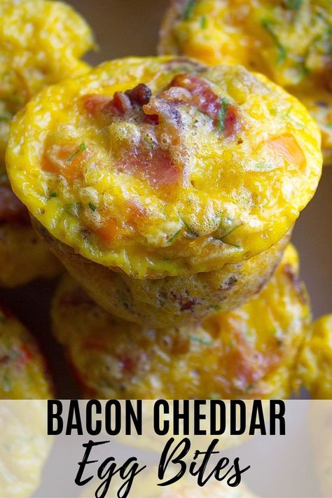 Eggbites Starbucks, Cheddar Egg Bites, Bacon Egg Bites, February Meals, Breakfast High Protein, Eggs Protein, Starbucks Breakfast, Breakfast Bacon, Egg Bites Recipe