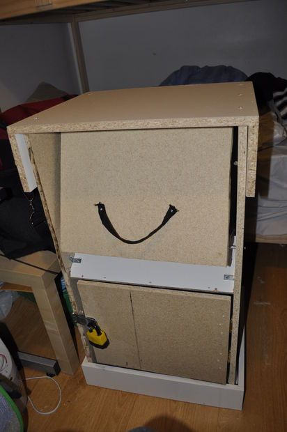 Picture of Parcel Drop Box for $55 Drop Box Ideas, Mail Drop Box, Package Mailbox, Pirate Box, Parcel Drop Box, Installing Wainscoting, Diy Mailbox, Door Dividers, Parcel Box