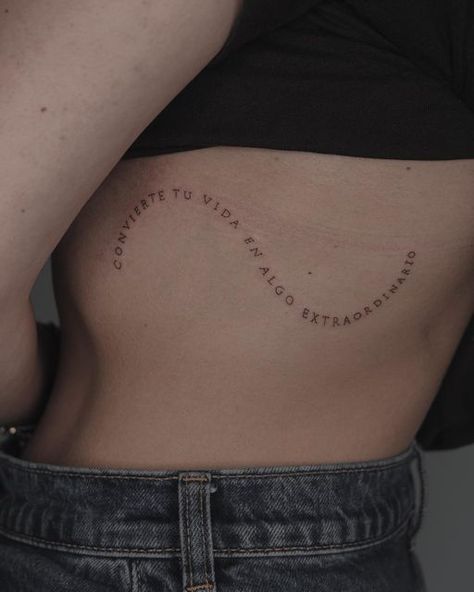 𝔼𝕝𝕚𝕗 on Instagram: "Curved text ✨ . . . . #tattoo #inked #lotus #smalltattoo #tinytattoo #floraldesign #flowertattoo #ornament #tattooistanbul #flowersketch #birthflowertattoo #tattooaesthetic #quotes" Curved Word Tattoo, Curved Text Tattoo, Curved Tattoo Design, Curved Tattoo, Text Tattoo Ideas, Tattoo Ideas Minimal, Curves Quotes, Aesthetic Tattoo Ideas, Simple Tattoo Ideas