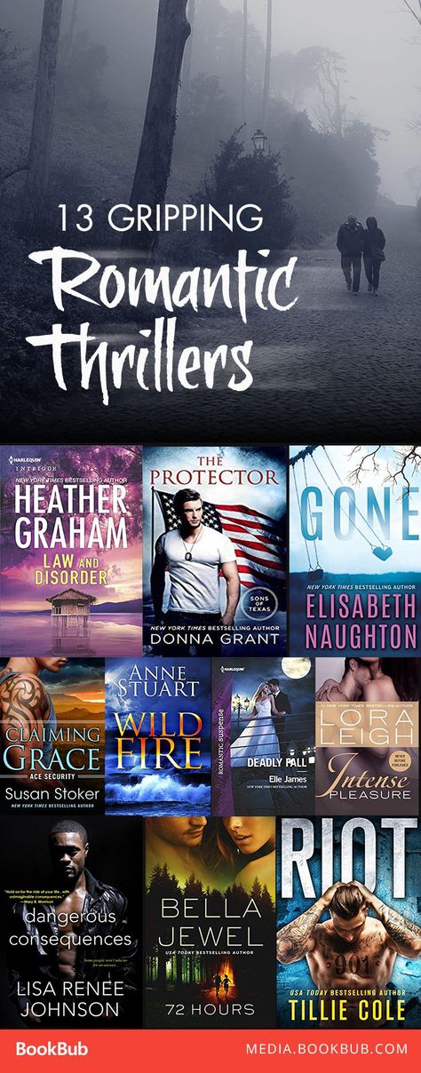 13 gripping romantic thriller books. These books are worth a read if you love novels with twists and suspense! Romantic Thriller Books, Love Novels, Romantic Suspense Books, Romantic Suspense Novels, Books Fiction, Writing Blog, Suspense Books, Romantic Books, Mystery Novels