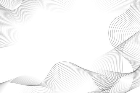 White background with wavy lines copy sp... | Free Vector #Freepik #freevector #background #abstract #light #wallpaper White Background With Design, White Vector Background, Abstract White Background, White Background Hd, White Abstract Background, Geometric Shapes Wallpaper, Wave Vector, Curve Line, Lines Background