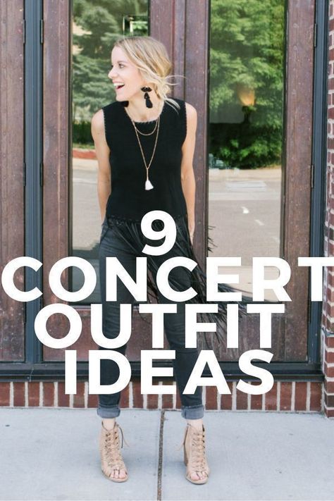 Outdoor Concert Shoes, Acl Concert Outfits, Outfit Ideas For Country Concert Fall, Concert Looks Night Casual, Outside Concert Outfit Spring, Wear To Concert Night Outfit, Comedy Concert Outfit, Spring Outdoor Concert Outfit, What To Wear To A Dave Matthews Concert