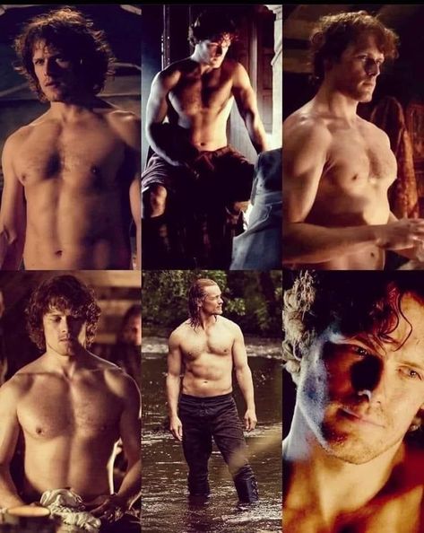 Jamie Fraser Wallpaper, Jamie Fraser Shirtless, Sam Heughan Shirtless, Outlander Jamie Fraser, Hot Scottish Men, Jamie Outlander, Outlander Season 4, James Fraser Outlander, Jaime Fraser