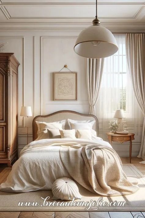 10+ Irresistible French Country Bedroom Ideas for a Blissful Retreat - Brocante Ma Jolie Period Style Bedroom, Country Charm Bedroom, Provincial French Bedroom, Romantic French Country Decor, Provincial Bedroom Ideas, French Master Bedrooms Decor, French Country Bedroom Decor Ideas, French Romantic Bedroom, French Countryside Bedroom