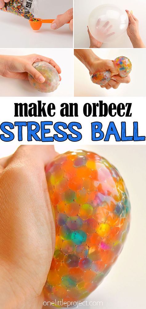 Diy Squish Ball, Sensory School Age, Diy Squishy Ball, Squish Balls Diy, Diy Stressball Orbeez, Sensory Balloons Diy, What To Do With Water Beads, Diy Stressball Easy, Crafts With Water Beads