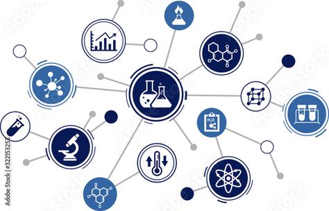 Stock Image: chemistry / chemical experiments icon concept: science, laboratory analysis, education – vector illustration Chemical Experiments, Education Vector, Science Laboratory, Chemistry, Stock Vector, Vector Illustration, Stock Images, Science, Education