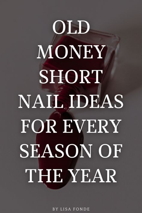 Old money short nails. Old money woman nails. The best old money nail designs. Old money aesthetic nails. Wealthy Women Nails, Old Money Rich Nails, Old Money Nails Short Square, Old Money Christmas Nails, Rich Looking Nails, Rich People Nails, Old Money Nail Color, Old Money Nails Ideas Short, Rich Nails Aesthetic