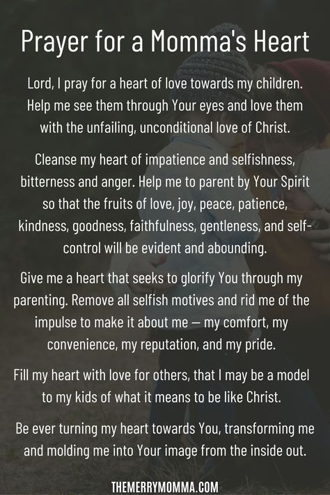 Prayers For A Mommas Heart, Prayers For Step Parents, Prayers To Be A Better Mom, Prayers For My Daughter Relationships, Mom Prayers For Son, Prayers For A New Mom, Prayer For Future Children, Prayers For Parenting, Prayer For Parenting