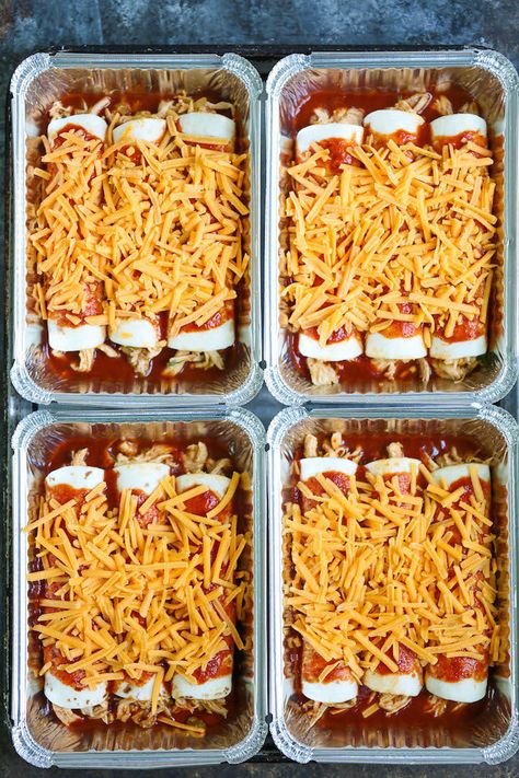 Freezer Chicken Enchiladas, Freeze Ahead Meals, Freezer Dinners, Freezer Friendly Meals, Freezable Meals, Freezer Meal Planning, Make Ahead Freezer Meals, Easy Freezer Meals, Freezer Meal Prep