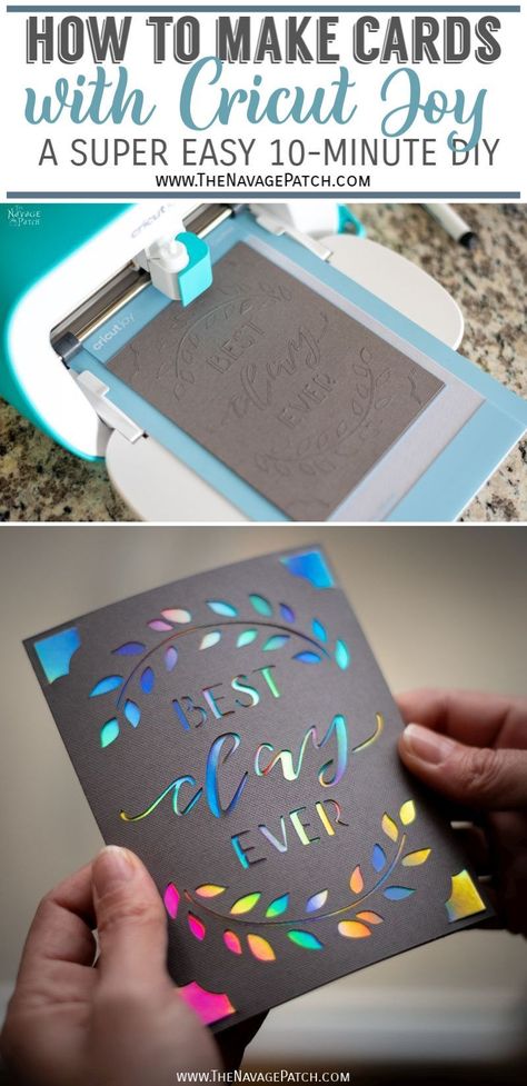 Cricut Joy Craft Ideas, Cards Made With Cricut, Cricuit Joy, Circut Joy, Cricket Joy Projects Craft Ideas, Cricket Joy, Navage Patch, Cricut Birthday Cards, Cricut Projects Easy