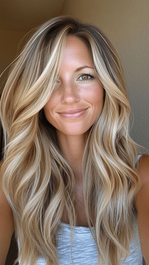 20 Best Hair Color Ideas for November 2024 Sun Kissed Blonde Hair, Fall Haircut, Beachy Blonde, Best Hair Color Ideas, Best Hair Color, Blonde Waves, Mom Hairstyles, Hair Appointment, Fresh Hair