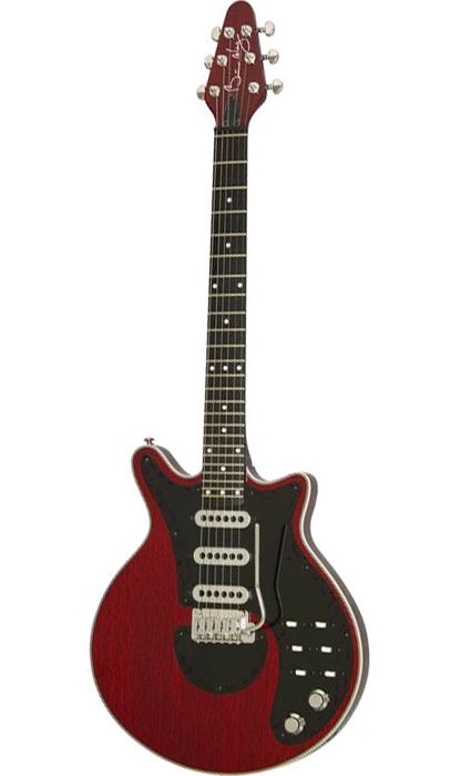 Brian May Red Special Homemade Guitar, Brian May Red Special, Guitar Projects, Sick Guitars, Electric Ladyland, Red Electric Guitar, Guitar Images, Best Guitar Players, Electric Guitar Design