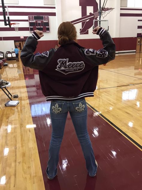 Leatherman Jacket Outfit, Letterman Jacket Aesthetic, Leatherman Jacket, Dance Senior Pictures, Senior Season, Senior Jackets, Varsity Letterman Jackets, Letterman Jackets, Letterman Jacket