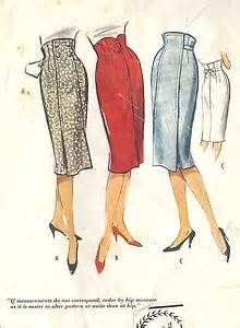 Couture, Skirt Sewing Patterns, Sewing Pattern Skirt, Sewing Patterns Skirt, Nice Patterns, Pencil Skirt Pattern, 1950s Sewing Patterns, Patron Vintage, Pattern Skirt