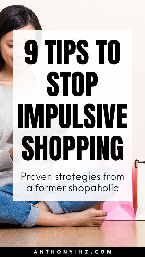 Shopping For Clothes, Saving Habits, Buying Stuff, Stop Shopping, Best Money Saving Tips, Spending Habits, Managing Your Money, Financial Advice, Spending Money