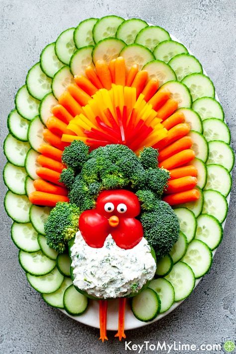 Turkey Veggie Tray Vegetable Platters, Veggie Tray Thanksgiving, Thanksgiving Appetizers For Kids, Healthy Thanksgiving Appetizers, Make Ahead Thanksgiving Appetizers, Thanksgiving Finger Foods, Thanksgiving Appetizers Ideas, Turkey Charcuterie, Thanksgiving Veggie Tray