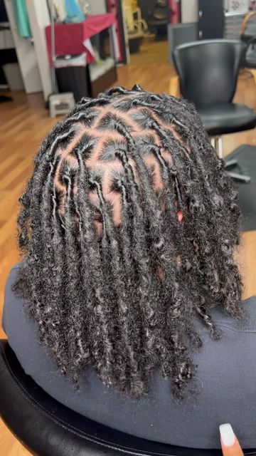 Large Part Locs, Random Part Locs, 60 Locs Count Styles, Starter Loc Parting Patterns, Starter Loc Retwist Styles For Women, Locs With Curly Ends Real, Starter Locs Parting Patterns, Women Starter Locs, Loc Parting Patterns