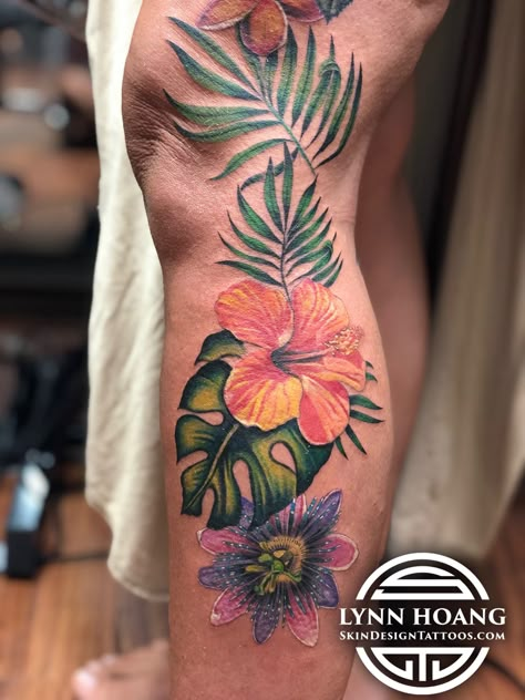 Plumeria Tatoos, Exotic Flower Tattoos, Hibiscus Tattoos, Cleopatra Tattoo, Coolest Tattoos, Palm Size Tattoos, Tropical Flower Tattoos, Jungle Tattoo, Plumeria Tattoo