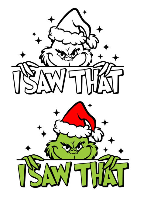 Grinch SVG: I Saw That SVG Grinch Stencil Free Printable, The Grinch Jim Carrey, Sly Expression, The Grinch Hand, Blanket Pictures, The Grinch Face, The Grinch Svg, Grinch Characters, Grinch Crafts