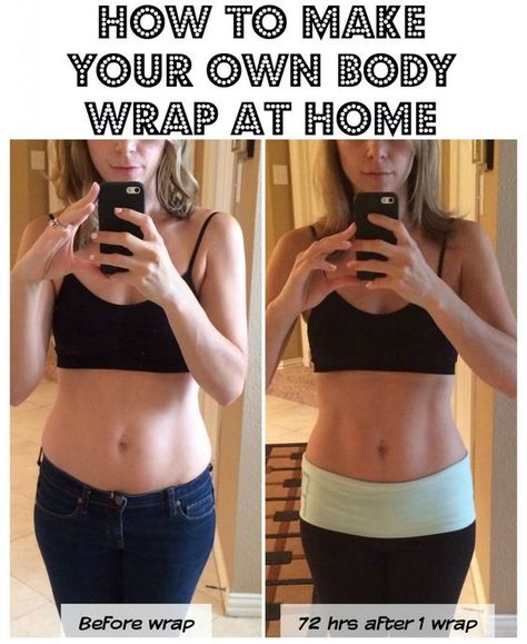 Holy CRAP! This actually worked! The at home body wrap took inches off my mid section...seriously incredible. PIN NOW! Diy Body Wrap Recipe, Home Body Wraps, Body Wraps Recipe, Homemade Body Wraps, Diy Body Wrap, Mommy Workout, Home Body, Motivation Poster, Body Wrap