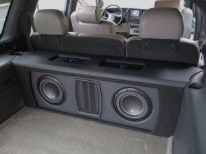 Center Console Subwoofer, Custom Subwoofer Enclosure, Custom Car Audio, Subwoofer Box Design, Car Audio Installation, Mobile Audio, Custom Car Interior, Subwoofer Enclosure, Audio Installation