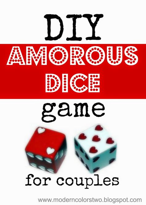 Quirky Bohemian Mama - A Bohemian Mom Blog: DIY *AMOROUS* Dice Game for couples Diy Games For Couples, Diy Birthday Party Games, Couples Game Night, Board Games For Couples, Game For Couples, Romantic Games, Games For Couples, Bohemian Mama, Board Games Diy