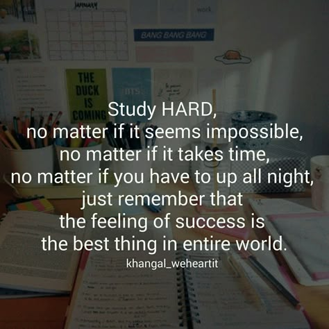 yes Study Motivation Images, Tenk Positivt, Study Hard Quotes, Study Inspiration Quotes, College Inspiration, Motivation Study, College Motivation, Med School Motivation, Exam Motivation