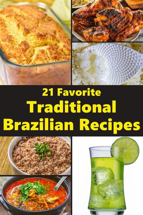 Authentic Brazilian Recipes and Food - Traditional Brazilian Holiday Recipes - Authentic Brazilian Recipes for Dinner - Authentic recipes from Brazil. Recipes from Brazil your family will fall in love with. ry all of these great Brazilian recipes we found on our trip to Brazil. Brazil Recipes Authentic, Brazilian Empanadas, Brazilian Food Recipes, Traditional Brazilian Food, Brazil Recipes, Brazilian Food Traditional, Trip To Brazil, Brazil Food, Brazilian Recipes