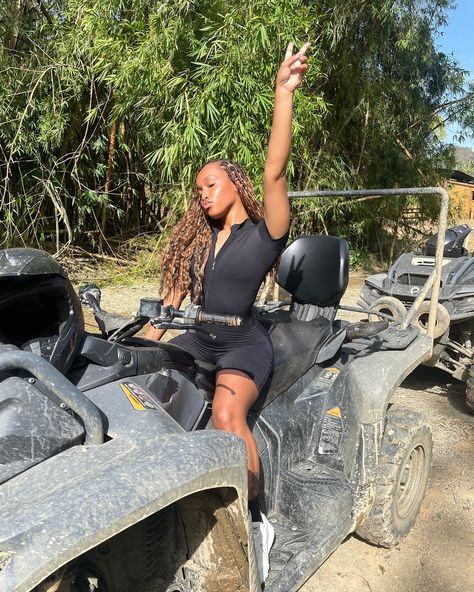 atv riding utv riding Atv Black Women, Atv Outfits, Cute Atv Riding Outfit, Atv Riding Outfit Black Women, Atv Riding Outfit, Las Vegas Pictures, Atv Riding, Free Rewards, Quad Bike