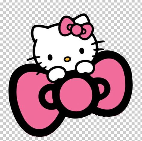 Hello Kitty Japanese, Japanese Bobtail, Hello Kitty, Ribbon, Kitty, Pink