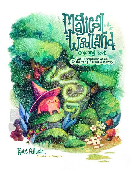 Full Drawing, Magical Woodland, Charmed Characters, Whimsical Illustration, Colouring Book, Hi Everyone, Visual Identity, Doodle Art, Drawing Sketches