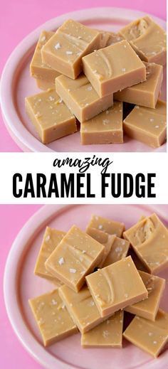 Easy Caramel Fudge Recipe, Caramel Fudge Recipe, Fudge Christmas, Fudge Caramel, Fudge Dessert, Homemade Fudge Recipes, Caramel Treats, Fudge Ingredients, Easy Caramel