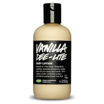 Lush Body Lotion - Vanilla Dee-Lite Fresh Cosmetics, Extra Virgin Coconut Oil, Lush Cosmetics, Shower Skin Care, Handmade Cosmetics, 16th Birthday Gifts, Virgin Coconut Oil, Cocoa Butter, Body Lotion