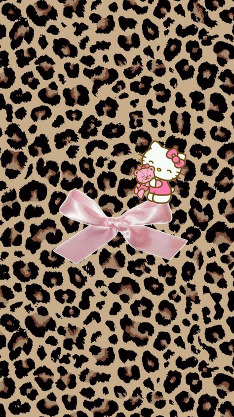 Cheetah Print Hello Kitty Wallpaper, Chetta Print Backgrounds, Hello Kitty Leopard Print Wallpaper, Hello Kitty Flower Wallpaper, Hello Kitty Cheetah Print Wallpaper, Hello Kitty Leopard Print, Hello Kitty Collage Wallpaper, Hello Kitty Cheetah Print, Y2k Aesthetic Wallpaper Pink