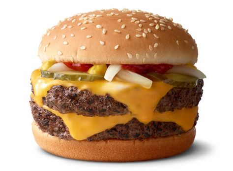 10 Worst McDonald's Menu Items of 2020 | Eat This Not That Mcdonalds Nutrition Guide, Quarter Pounder With Cheese, Mcdonalds Calories, Bad Burger, Beef Burgers Patties, Quarter Pounder, Bunless Burger, Mcdonald Menu, Best Fast Food