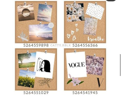 Bloxburg Calendar Decals, Nursery Bloxburg, Id Bloxburg, Victorian Gazebo, Roblox Photo, Bloxburg Aesthetic, Calendar Decal, Picture Codes, Preppy Decal