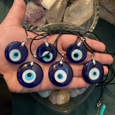 Evil Eye Necklaces, Evil Eye Jewelry Necklace, Hippie Jewelry Necklace, Evil Necklace, Necklace Spiritual, Jewelry Evil Eye, My Culture, Spiritual Necklace, Crystal Vibes