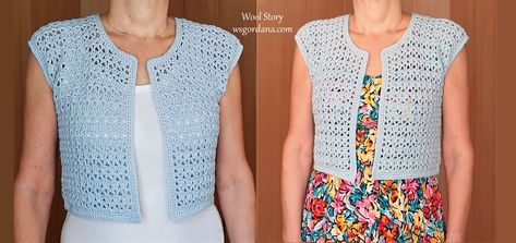 330 – Crochet Simple Summer Bolero Tutorial - Wool Story by Gordana Summer Bolero, Simple Summer, Crochet Simple, Single Crochet Stitch, Tutorial Video, Youtube Tutorials, Slip Stitch, Chain Stitch, Crochet Yarn