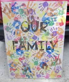 Family Handprint Art | What a world... Family Handprint Art, Captain Ideas, Family Handprint, Group Art Projects, Memory Crafts, Footprint Art, Family Project, Handprint Art, Classroom Crafts