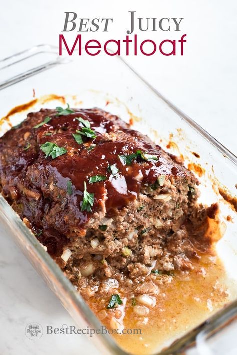 Meatloaf Sandwich Recipe, Moist Meatloaf Recipes, Recipe With Buttermilk, Juicy Meatloaf, Southern Meatloaf, Moist Meatloaf, Best Meatloaf Recipe, Garlic Mushrooms Recipes, Leftover Meatloaf