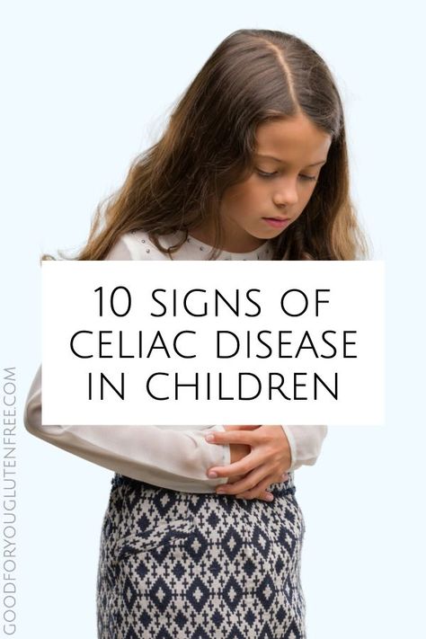 This post includes a list of the 10 most commonly seen signs of celiac disease in children. #celiac #celiacdisease #coeliac #coeliacdisease Gluten Allergy Symptoms Signs, Signs Of Celiac, Gluten Sensitivity Symptoms, Signs Of Gluten Intolerance, Lactose Intolerant Symptoms, Gluten Intolerance Symptoms, Celiac Symptoms, Diet For Children, Celiac Diet