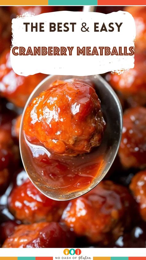 Quick and Easy Cranberry Meatballs Crockpot Glazed Meatballs, Cranberry Bbq Meatballs Crockpot, Recipes Using Cranberry Sauce, Cranberry Meatballs Recipe, Crockpot Chicken Meatballs, Different Thanksgiving Sides, Fall Meatballs, Meatball Appetizers For Party, Meatballs Cranberry Sauce