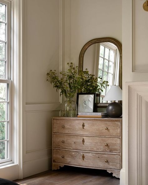 Cybil Dresser Stor Hall Inspiration, Cozy Home Decor, Dresser Decor, French Farmhouse, Decoration Inspiration, Humble Abode, Cozy Home, Living Dining, A Mirror