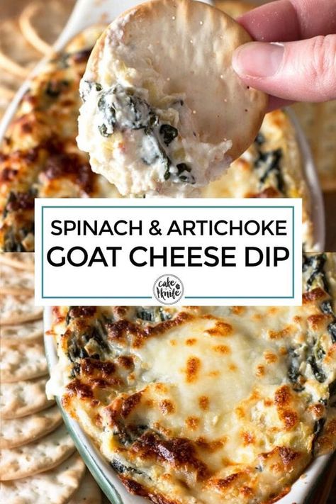 Cheese Dip Appetizers, Dip Appetizers, Goat Cheese Dip, Sauce Spaghetti, Goat Cheese Recipes, Easy Dips, Recipes Soup, Recipes Appetizers, Food Party