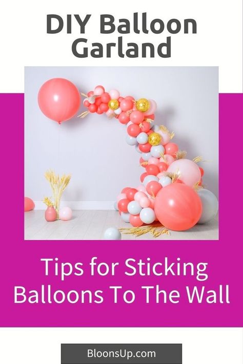 Elevate your party decor with a balloon garland! This comprehensive guide reveals foolproof methods for securely attaching your balloon garland to walls without leaving a trace. Discover the secrets to a picture-perfect celebration that will impress your guests. Balloon Clusters, 4 Balloon, Balloon Arches, Diy Balloon Decorations, Diy Balloon, Large Balloons, Balloon Banner, Balloon Backdrop, Printed Balloons